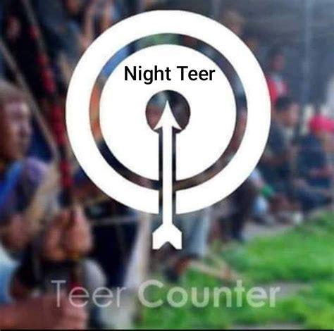 নাইট তীর রেজাল্ট|⬅️Shillong Teer official counter groups .